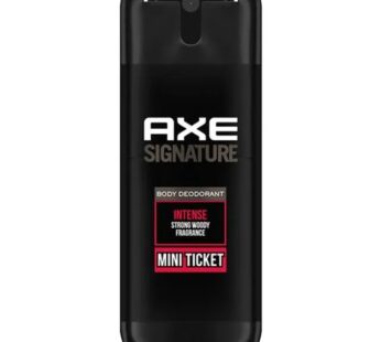 Axe Signature Intense Mini Ticket Deodorant For Men -10 ml – அக்ஸ் சிக்னேச்சர் இன்டென்ஸ் மினி டிக்கெட் டியோ ட்ரெண்ட் ஃபார் மென்