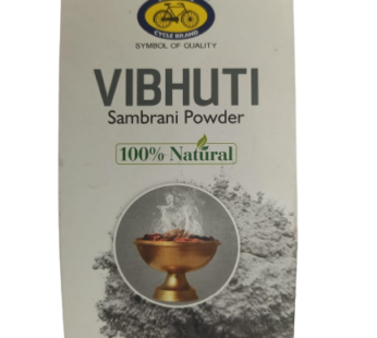 Cycle Brand – Viphuti  sambirani powder -100 gm- சைக்கிள் பிராண்ட் விபூதி சாம்பிராணி பவுடர் -100 gm