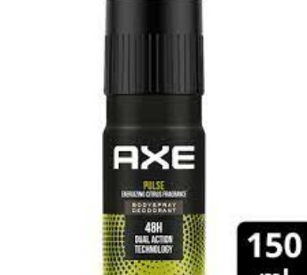 Axe  Pulse Body Spray Deodorant – 150 ml – அக்ஸ் பிளஸ் பாடி ஸ்ப்ரே  ஃபார் மென் -150 ml