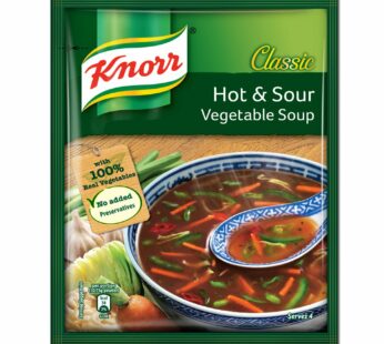 Knorr  Veg  Chinese Hot & Sour  Soup -43 gm – நார் வெஜ் சைனிஸ் ஹாட் & சோர் சூப் -43 gm