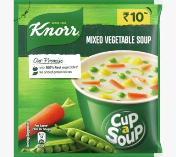 Knorr Cup A Soup  Instant Mix Vegetable  -18gm – நார் இன்ஸ்டன்ட் மிக்ஸ் வெஜிடபிள் சூப் -18 gm