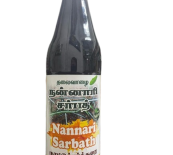 Thalaivalai Nannari Sarbath -Nattu sarkarai – 700 ml – தலைவாழை நன்னாரி சர்பத் -நாட்டு சர்க்கரை – 700 ml