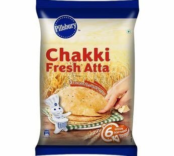 Pillsbury Chakki Fresh Whole Wheat Atta-Gothumai \Kothumai Mavu – 5 Kg – பில்ஸ்பரி சக்கி ஃப்ரெஷ்-முழு கோதுமை மாவு -5 Kg