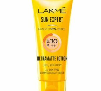Lakme sunscreen lotion sun expert SPF 30 Ultra Matte – லாக்மே சன் ஸ்கிரீன் லோஷன் சன் எக்ஸ்பர்ட் SPF 30