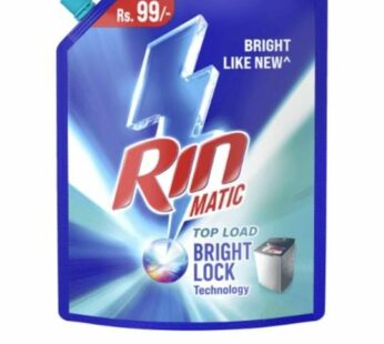 Rin Detergent Liquid Matic Top Load (pouch) – ரின் டிடர்ஜென்ட் லிக்விட் மேடிக் டாப் லோட்